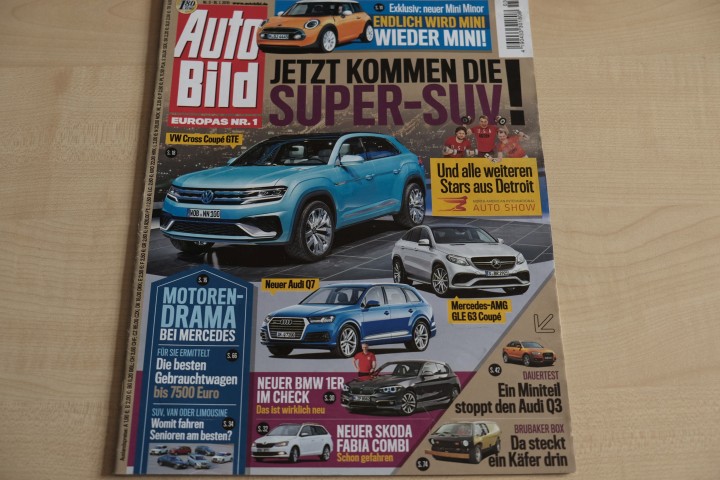 Deckblatt Auto Bild (03/2015)
